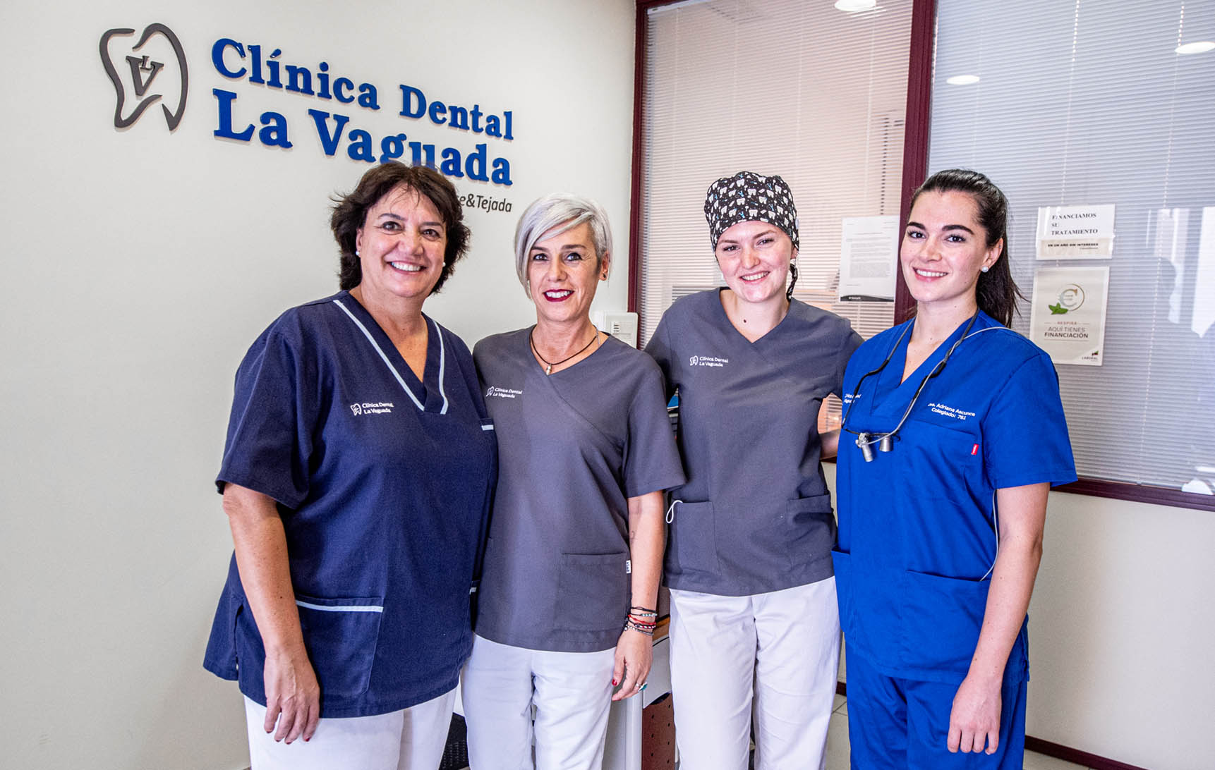 Equipo clinica dental La Vaguada